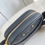 Louis Vuitton Tiny Camera Bag in Monogram Empreinte with Gold Hardware and Adjustable Shoulder Strap