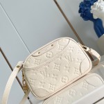 Louis Vuitton Tiny Camera Bag in Monogram Empreinte with Gold Hardware and Adjustable Shoulder Strap