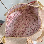 Louis Vuitton M25787 Keepall Bandoulière 45 Travel Bag with Meowgram Canvas and Cat-Shaped Logo