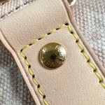 Louis Vuitton M25787 Keepall Bandoulière 45 Travel Bag with Meowgram Canvas and Cat-Shaped Logo