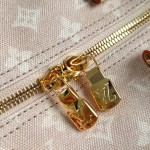 Louis Vuitton M25787 Keepall Bandoulière 45 Travel Bag with Meowgram Canvas and Cat-Shaped Logo