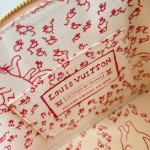 Louis Vuitton M25728 Alma BB Handbag with Meowgram Canvas and Leather Trims