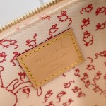 Louis Vuitton M25728 Alma BB Handbag with Meowgram Canvas and Leather Trims