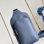 Louis Vuitton M25169 Avenue Small Shoulder Bag with Monogram Eclipse Coated Canvas