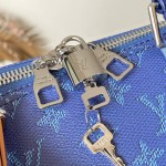 Louis Vuitton M26864 Blue Heritage Keepall 50 Men’s Bag, 2026 Early Spring Collection