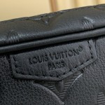 Louis Vuitton Trocadéro Mini Handbag M26737 in Monogram Eclipse coated canvas with leather trim and dark metallic hardware