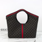 Gucci 860845 / 853971 Black Denim Tote Bag Small and Large Replica