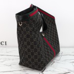 Gucci 860845 / 853971 Black Denim Tote Bag Small and Large Replica
