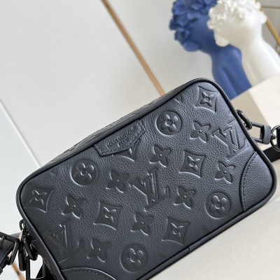 Louis Vuitton - Trocadéro Mini Monogram Shadow Leather Bag M26737 Black