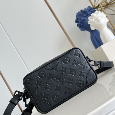 Louis Vuitton - Trocadéro Mini Monogram Shadow Leather Bag M26737 Black