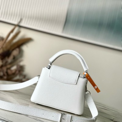 Louis Vuitton - Capucines Mini Handbag - Extraordinary Collection, Embroidered Sequin Floral Design