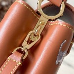 Louis Vuitton Capucines Mini Handbag from LV Travels With Series featuring Grace Coddington's Cat Illustration