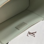 Louis Vuitton Nice Nano Cosmetic Bag in Epi Leather with Double Zip and Washable Fabric Lining