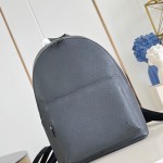 Louis Vuitton Discovery Work Backpack M15259, waxed calfskin leather, laptop and mobile phone compartment