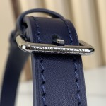 Louis Vuitton Trocadéro Mini Handbag in Monogram Eclipse with Cowhide Leather Trims