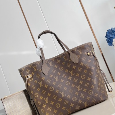 Louis Vuitton - Neverfull Inside Out Medium Bag M25664/Steel Hardware Version