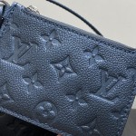 Louis Vuitton M26430 Pearl Blue All in BB Bucket Bag Front View