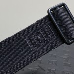 Louis Vuitton Duo Slingbag Black Monogram Shadow Leather