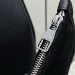 Louis Vuitton Verso Hobo Bag Black LV Touch Leather
