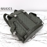 Gucci 792080 green original leather backpack