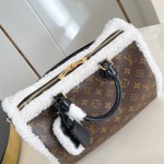 Louis Vuitton M26326 Speedy Soft 30 Teddy Handbag Front View