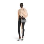 Gucci Silver and Black-Silver Leather Shoulder Bag – Models 837280 / 854863
