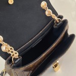 Louis Vuitton Saint Germain BB Handbag with Monogram Canvas and Gold Chain