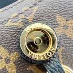 Louis Vuitton Saint Germain BB Handbag with Monogram Canvas and Gold Chain