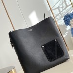 Louis Vuitton Verso Hobo Handbag LV Touch Leather