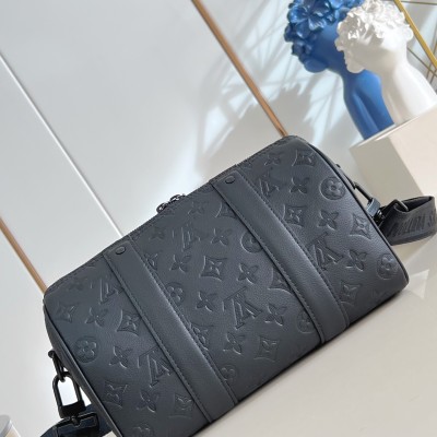 Louis Vuitton - City Keepall Handbag Monogram Shadow Leather