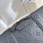 Louis Vuitton City Keepall Monogram Shadow Leather Bag