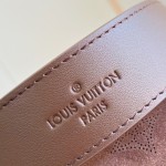 Louis Vuitton LV Ski CarryAll Small Handbag - Chocolate Suede Calf Leather