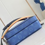 Louis Vuitton Nil Crossbody Bag - Monogram Heritage Canvas with Detachable Handle and Strap