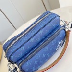 Louis Vuitton Nil Crossbody Bag - Monogram Heritage Canvas with Detachable Handle and Strap