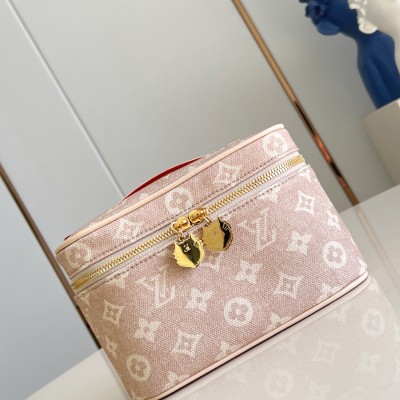 Louis Vuitton - Nice Mini Cosmetic Pouch Meowgram Canvas