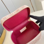 Louis Vuitton Nice Mini Cosmetic Pouch in Meowgram Canvas with Cat-shaped Zipper Pull
