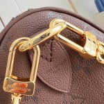 Louis Vuitton Speedy Bandoulière 25 Handbag – Monogram Floral Chain Strap
