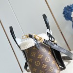 Louis Vuitton Neverfull Bandoulière Inside Out BB Handbag - Monogram Canvas with Wool Leather