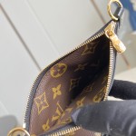 Louis Vuitton Neverfull Bandoulière Inside Out BB Handbag - Monogram Canvas with Wool Leather
