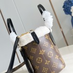 Louis Vuitton Neverfull Bandoulière Inside Out BB Handbag - Monogram Canvas with Wool Leather