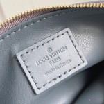 Louis Vuitton Speedy P9 Bandoulière 40 Handbag in Suede Leather with Monogram Floral and Silk Scarf