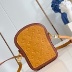 Louis Vuitton Toast Mini Handbag with Monogram Embossed and Damier Leather