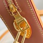 Louis Vuitton Toast Mini Handbag with Monogram Embossed and Damier Leather
