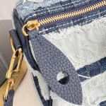 Louis Vuitton Speedy 40 Bandoulière Bag with Monogram Denim