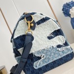 Louis Vuitton Speedy 40 Bandoulière Bag with Monogram Denim
