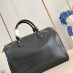 Louis Vuitton Speedy Soft 30 Epi Leather with Monogram Canvas Lining