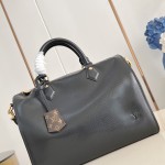 Louis Vuitton Speedy Soft 30 Epi Leather with Monogram Canvas Lining