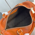 Louis Vuitton Speedy Soft 30 Epi Leather with Monogram Canvas Lining