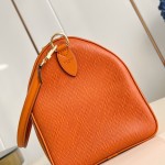Louis Vuitton Speedy Soft 30 Epi Leather with Monogram Canvas Lining
