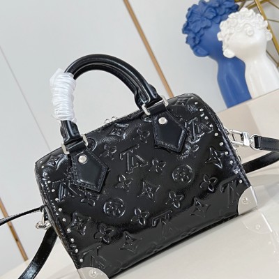 Louis Vuitton - Speedy Trunk 20 Handbag - Monogram Saga Rock Style